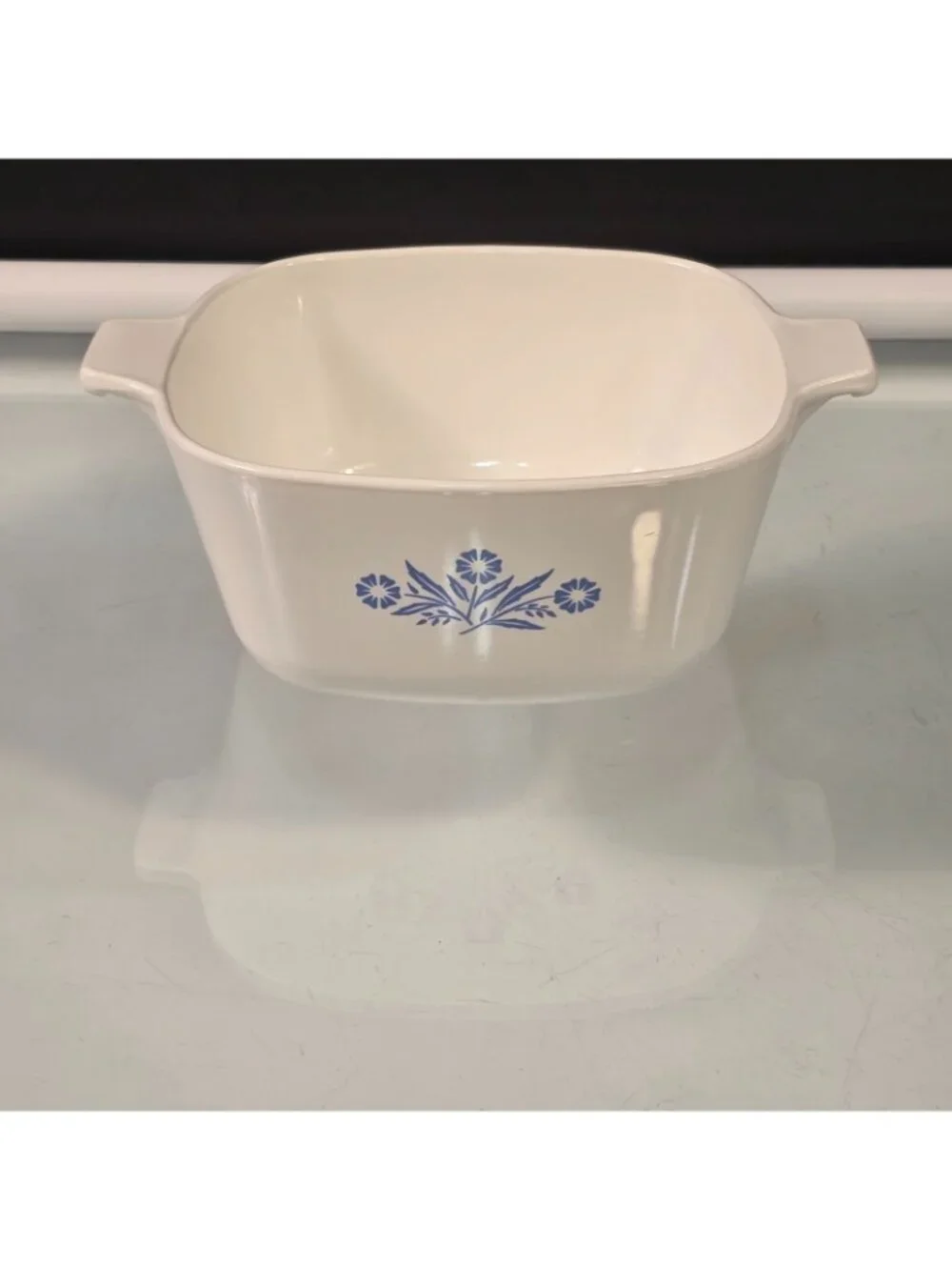 Corning Ware Blue Cornflower Casserole Dish 1.75 Qt NO LID Vintage P-1 3/4-B
